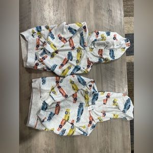 Matching toddler hoodies